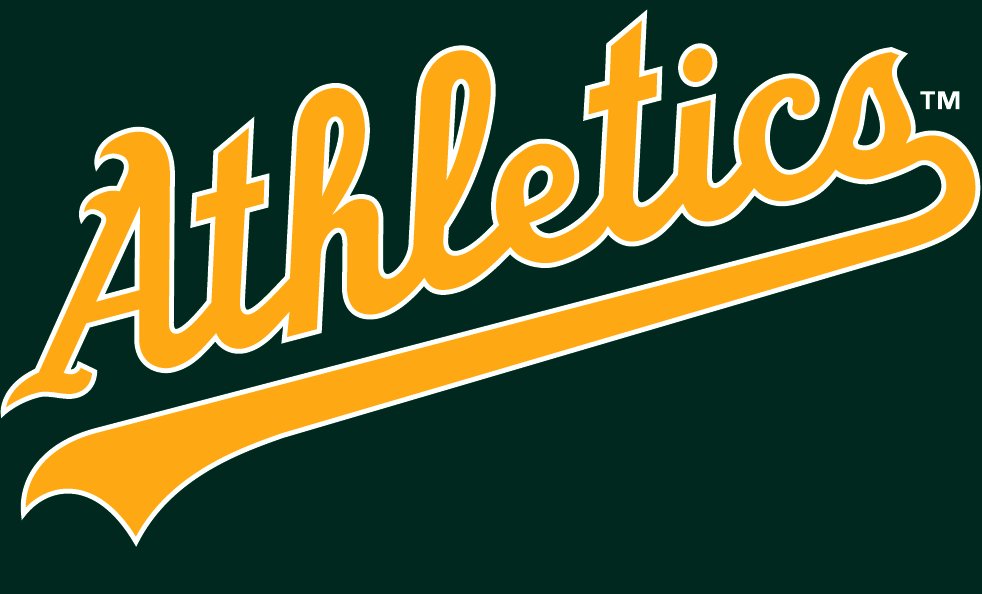 Logos of the Oakland Athletics (1968- Present)