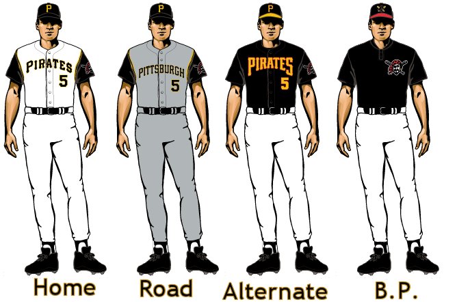 PTU (Pardon The Unemployment): Top 5 Worst Uniforms  Pittsburgh pirates  baseball, Pirates baseball, Baseball uniforms